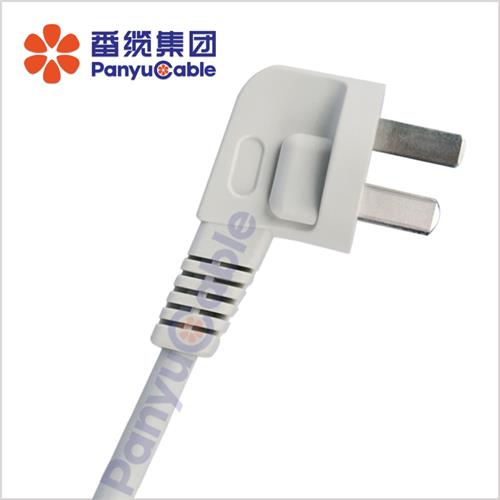 單相兩極帶接地不可拆線插頭