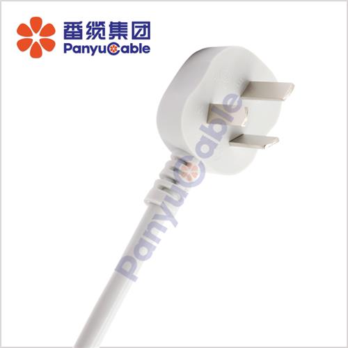 單相兩極帶接土不可拆線插頭
