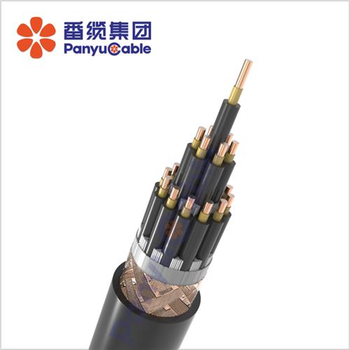 銅芯聚氯乙烯絕緣聚氯乙烯護(hù)套銅絲編織屏蔽耐火控制電纜