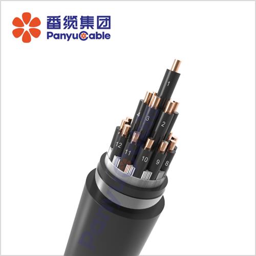 銅芯聚氯乙烯絕緣聚氯乙烯護(hù)套鋼帶鎧裝控制電纜